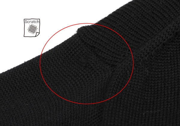 COMME des GARCONS HOMME Wool Cardigan K-166479_011