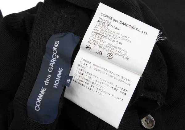 COMME des GARCONS HOMME Wool Cardigan K-166479_014