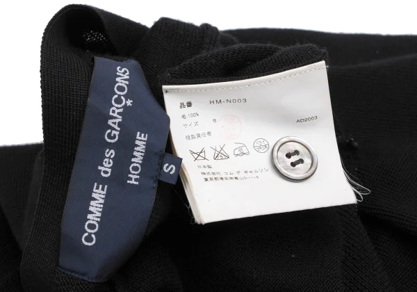 COMME des GARCONS HOMME Wool Cardigan K-166479_015