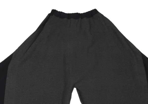 ISSEY MIYAKE A.POC INSIDE Switching Drape Deformed Pants K-166481_002