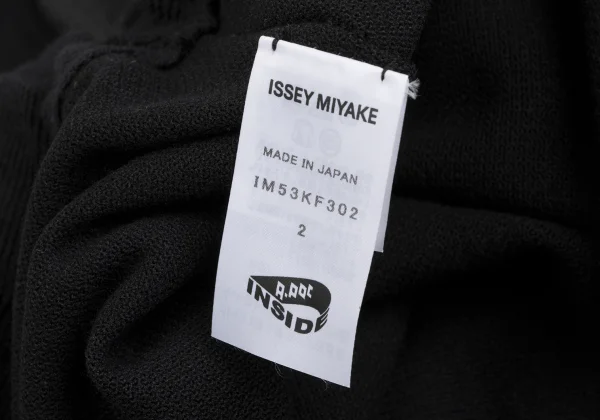 ISSEY MIYAKE A.POC INSIDE Switching Drape Deformed Pants K-166481_011