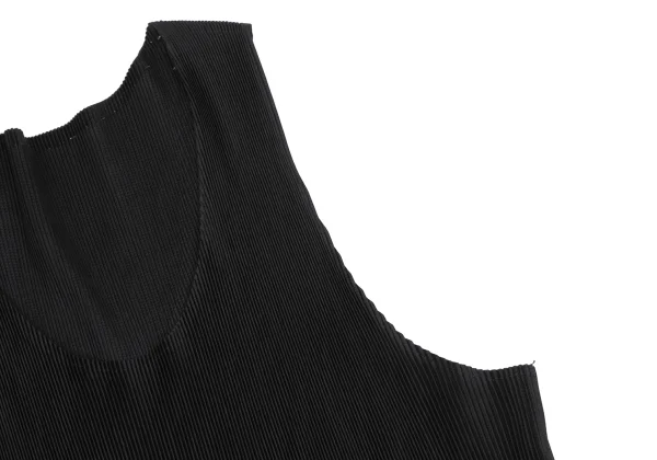 PLEATS PLEASE Hem Cutting Crepe Pleated Tank Top K-166483_005