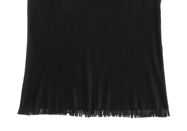PLEATS PLEASE Hem Cutting Crepe Pleated Tank Top K-166483_006