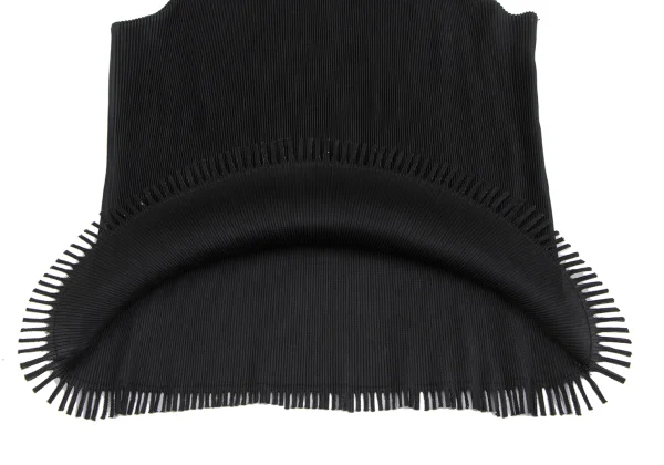PLEATS PLEASE Hem Cutting Crepe Pleated Tank Top K-166483_008