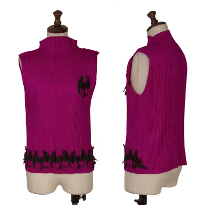 PLEATS PLEASE Pleated Butt Patch Sleeveless