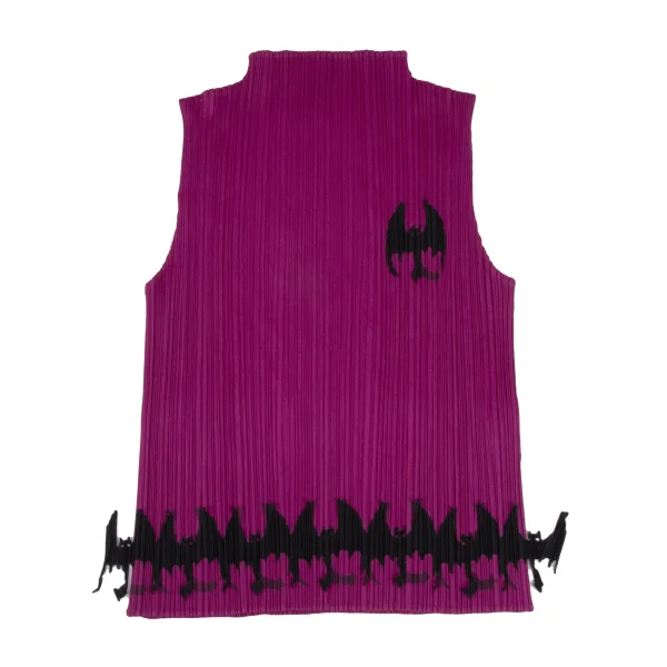 PLEATS PLEASE Pleated Butt Patch Sleeveless K-166486_002