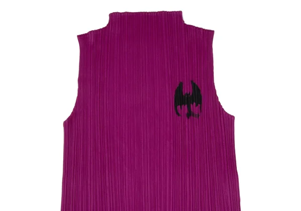 PLEATS PLEASE Pleated Butt Patch Sleeveless K-166486_003