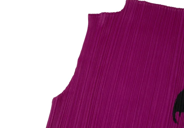 PLEATS PLEASE Pleated Butt Patch Sleeveless K-166486_006