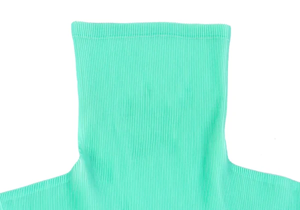 PLEATS PLEASE Pleated Turtleneck Sleeveless Top K-166487_004