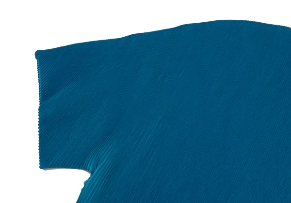 PLEATS PLEASE Crepe Pleated Bicolor Short Sleeves T-shirt K-166488_006