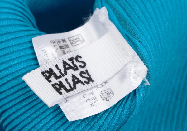 PLEATS PLEASE Crepe Pleated Bicolor Short Sleeves T-shirt K-166488_015