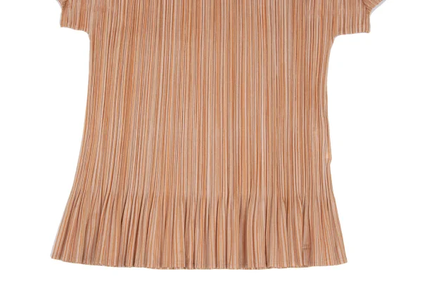 PLEATS PLEASE Pleated Gradation Flare T-shirt K-166489_006