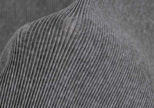 PLEATS PLEASE Crepe Pleated V-neck Short Sleeves T-shirt K-166490_009