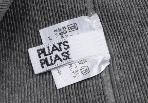 PLEATS PLEASE Crepe Pleated V-neck Short Sleeves T-shirt K-166490_013