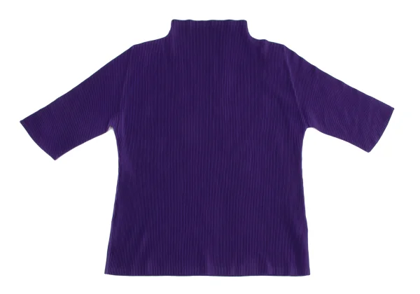 PLEATS PLEASE Crepe Pleated Short Sleeves T-shirt K-166491_002