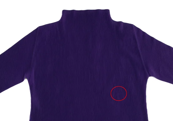 PLEATS PLEASE Crepe Pleated Short Sleeves T-shirt K-166491_003