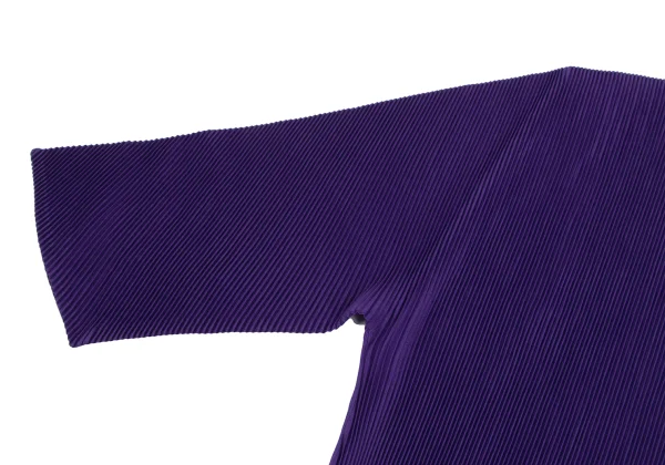 PLEATS PLEASE Crepe Pleated Short Sleeves T-shirt K-166491_006