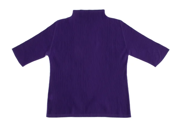 PLEATS PLEASE Crepe Pleated Short Sleeves T-shirt K-166491_009