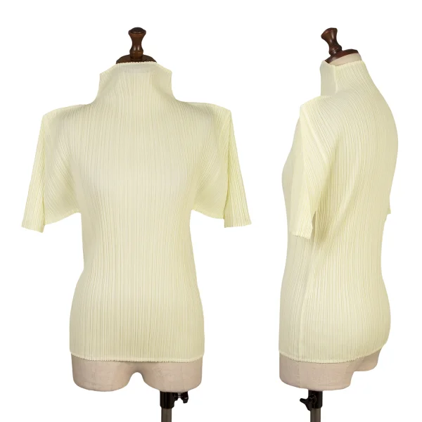 PLEATS PLEASE Turtle Neck T Shirt   K-166492_001