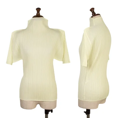 PLEATS PLEASE Turtle Neck T Shirt