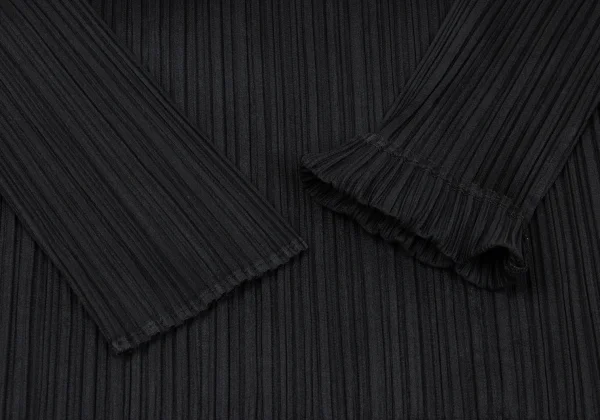 PLEATS PLEASE Pleats Hem Cutting High-neck Top K-166495_007