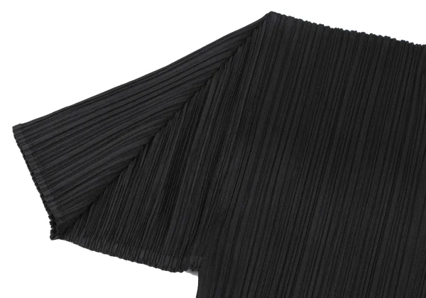 PLEATS PLEASE Pleated Short Sleeves T-shirt K-166496_004