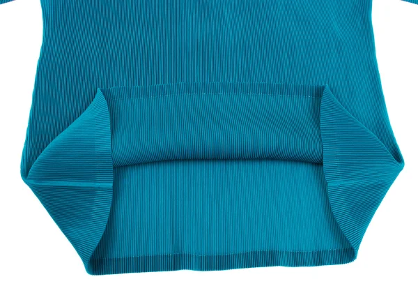 PLEATS PLEASE Crape Pleats Bottle Neck T Shirt K-166498_010