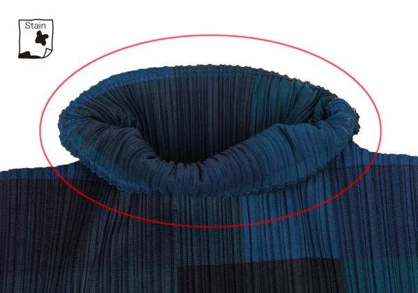 PLEATS PLEASE Printed Turtle Neck Long Sleeves T Shirt K-166500_007