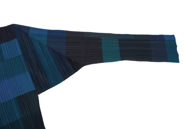 PLEATS PLEASE Printed Turtle Neck Long Sleeves T Shirt K-166500_008