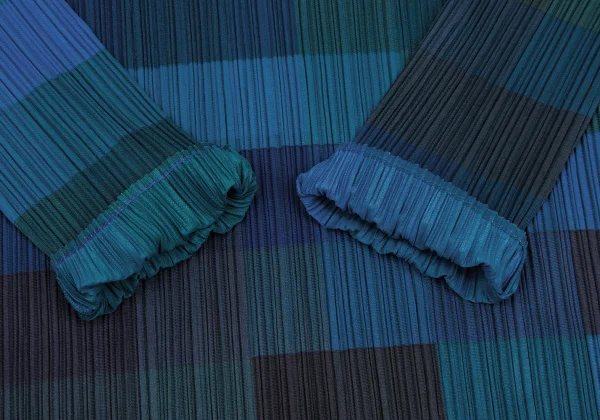 PLEATS PLEASE Printed Turtle Neck Long Sleeves T Shirt K-166500_010