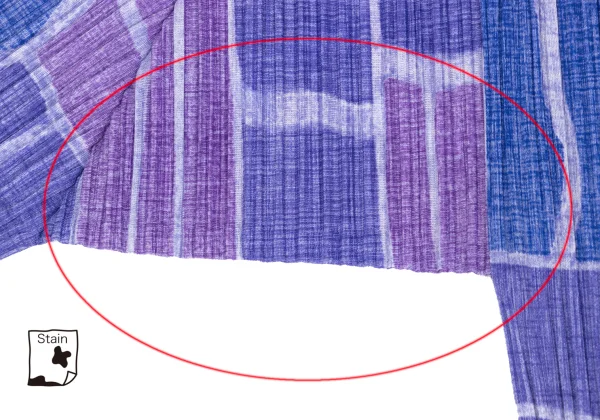 PLEATS PLEASE Tile Printed Turtle Neck Top  K-166502_005