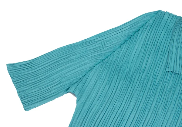 PLEATS PLEASE Pleated Short Sleeved Shirt K-166505_006