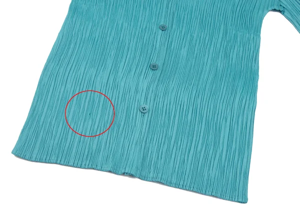 PLEATS PLEASE Pleated Short Sleeved Shirt K-166505_007