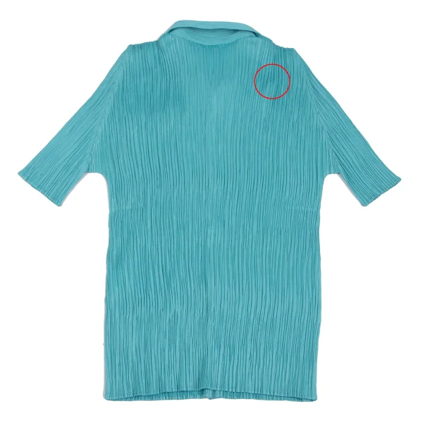 PLEATS PLEASE Pleated Short Sleeved Shirt K-166505_010