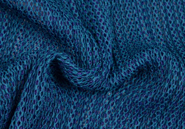 PLEATS PLEASE Mesh Bicolor Short Sleeve T-shirt K-166506_009