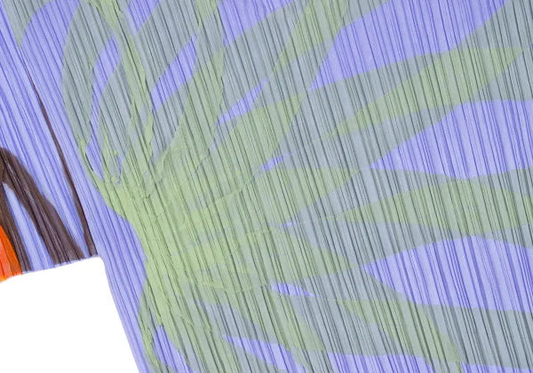 PLEATS PLEASE Pleated Multi Patch Design Short Sleeve T-shirt K-166508_011