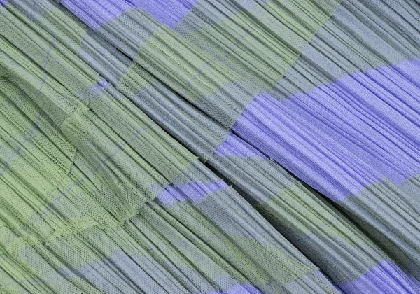 PLEATS PLEASE Pleated Multi Patch Design Short Sleeve T-shirt K-166508_012