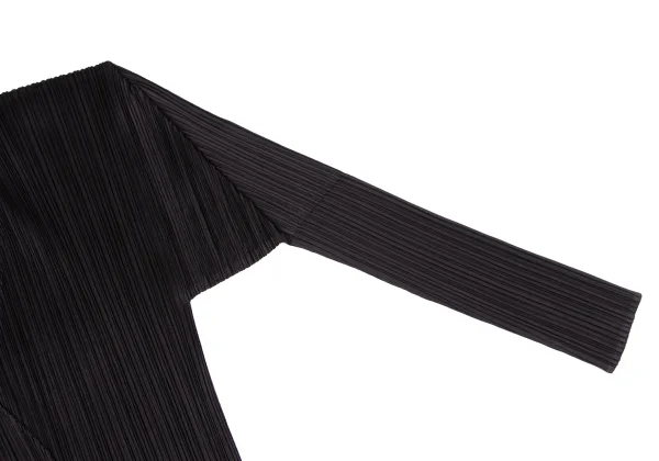 PLEATS PLEASE Pleated Buttonless Cardigan K-166509_005