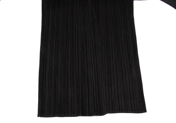 PLEATS PLEASE Pleated Buttonless Cardigan K-166509_007