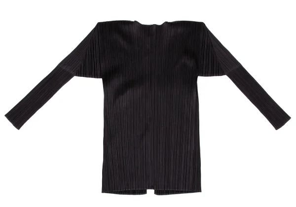 PLEATS PLEASE Pleated Buttonless Cardigan K-166509_009