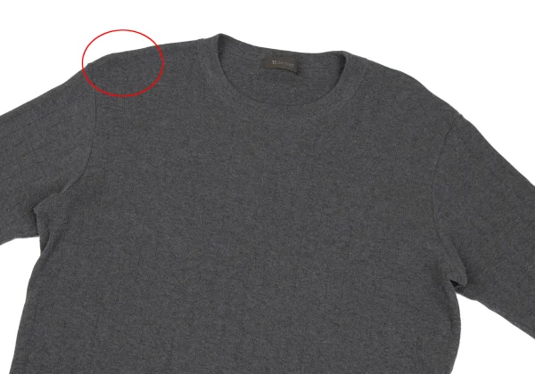 Y's for men Cotton Rib Weave Knit Top K-166513_002