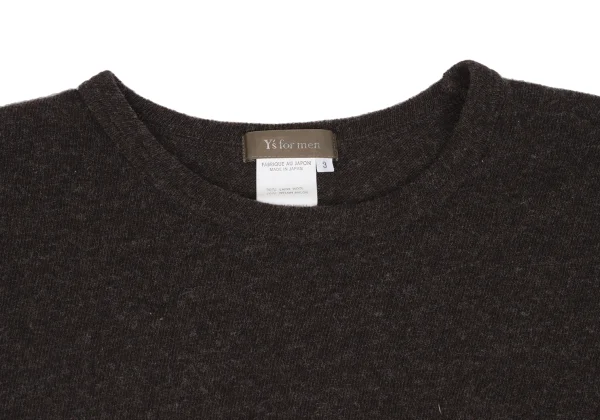 Y's for men Wool Blend Knit Sweater K-166515_002