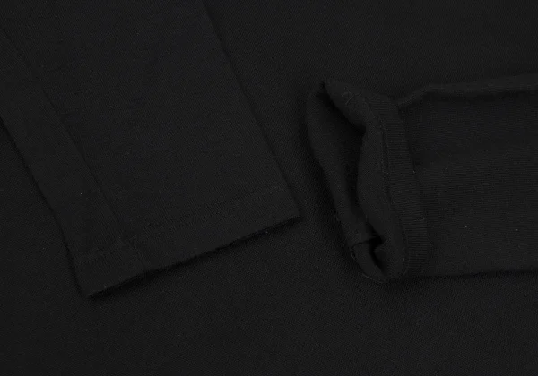 Y's for men Wool Shoulder Tape Patch Knit K-166516_005