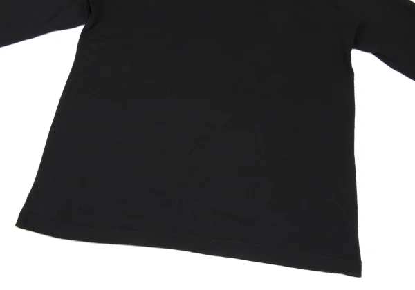 Y's for men Wool Shoulder Tape Patch Knit K-166516_006