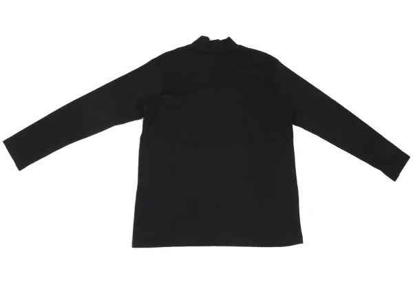 Y's for men Wool Shoulder Tape Patch Knit K-166516_008