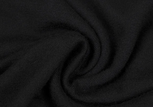 Y's for men Wool Shoulder Tape Patch Knit K-166516_010