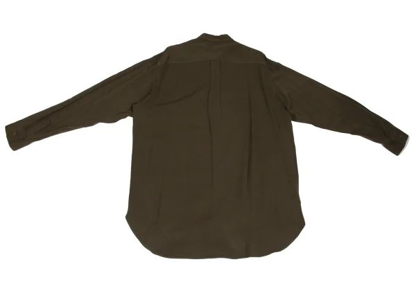 Yohji Yamamoto POUR HOMME Rayon Long Shirt K-166524_010