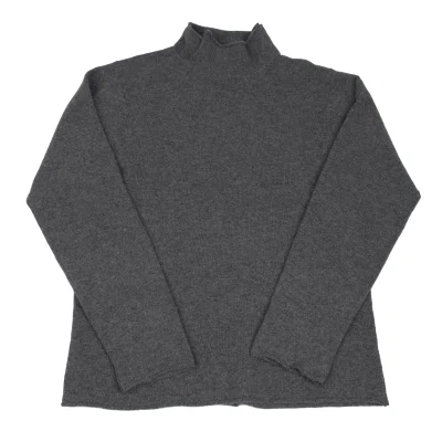 Yohji Yamamoto POUR HOMME Wool Blend Design Neck Knit