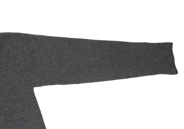 Yohji Yamamoto POUR HOMME Wool Blend Design Neck Knit K-166525_005