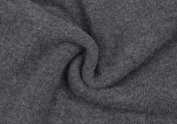 Yohji Yamamoto POUR HOMME Wool Blend Design Neck Knit K-166525_010